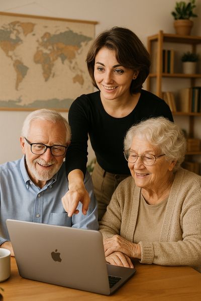 Moments de partage, promenades, discussions : parce que la chaleur humaine est essentielle au bien-être.